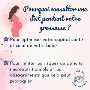 Diététicienne micronutrition fertilité grossesse intérêt